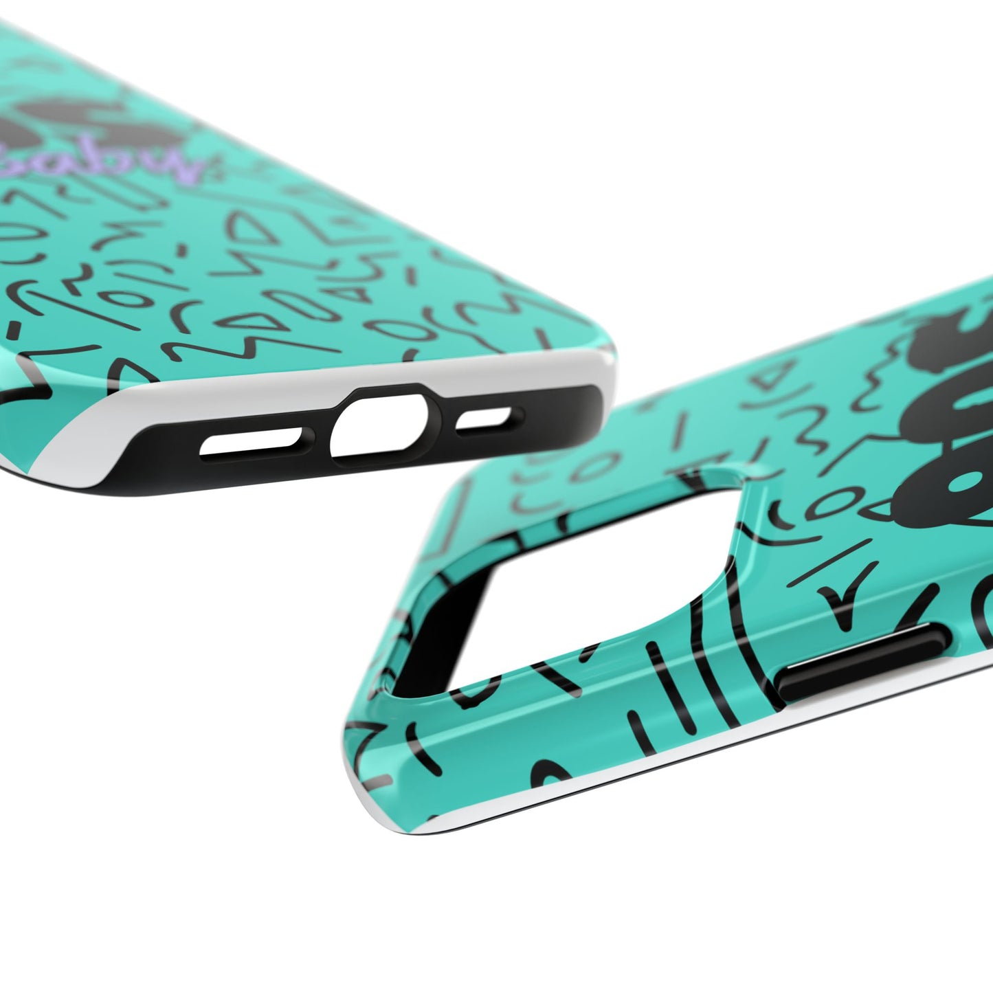 90s Baby Turquoise // iPhone Case