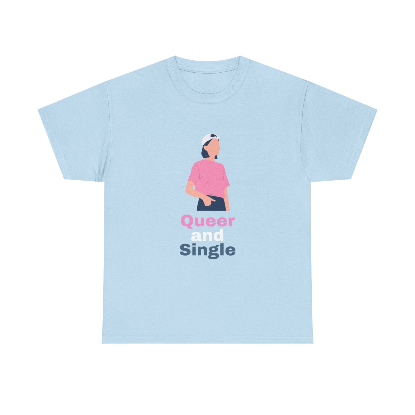 Queer and Single // Short Sleeve Tee
