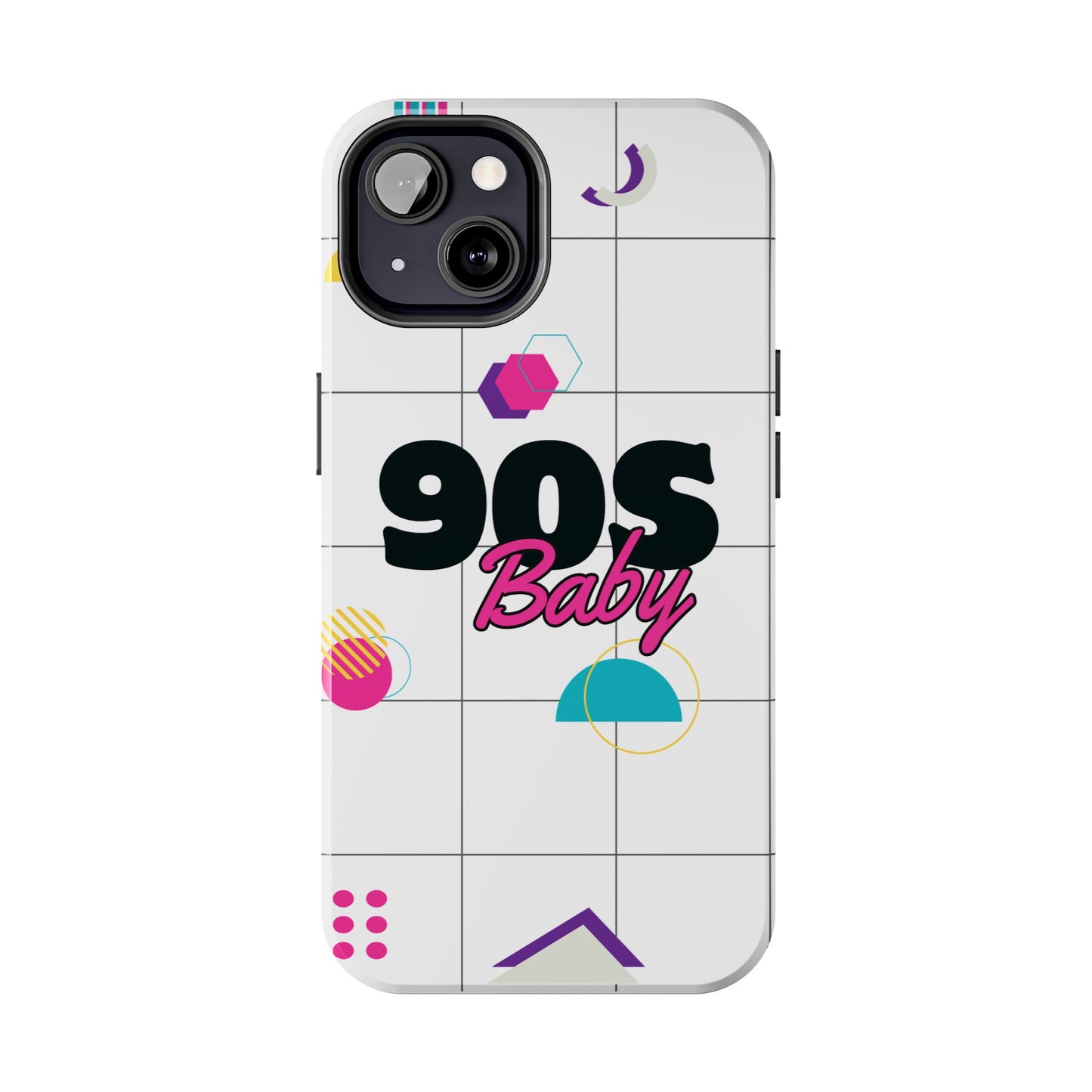 90s Baby Bright Colors // iPhone Case
