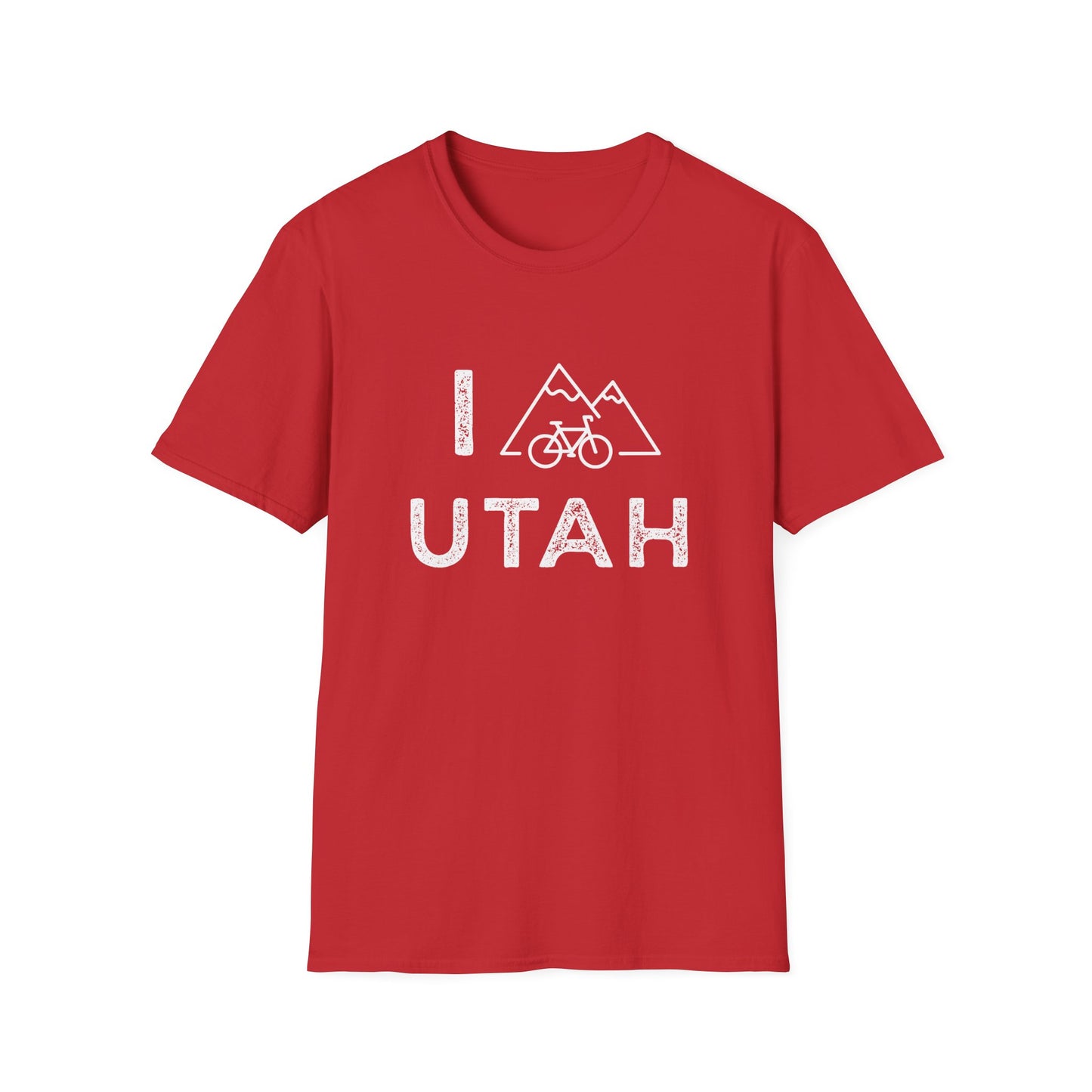 I (Mountain) Bike Utah // Unisex Softstyle T-Shirt