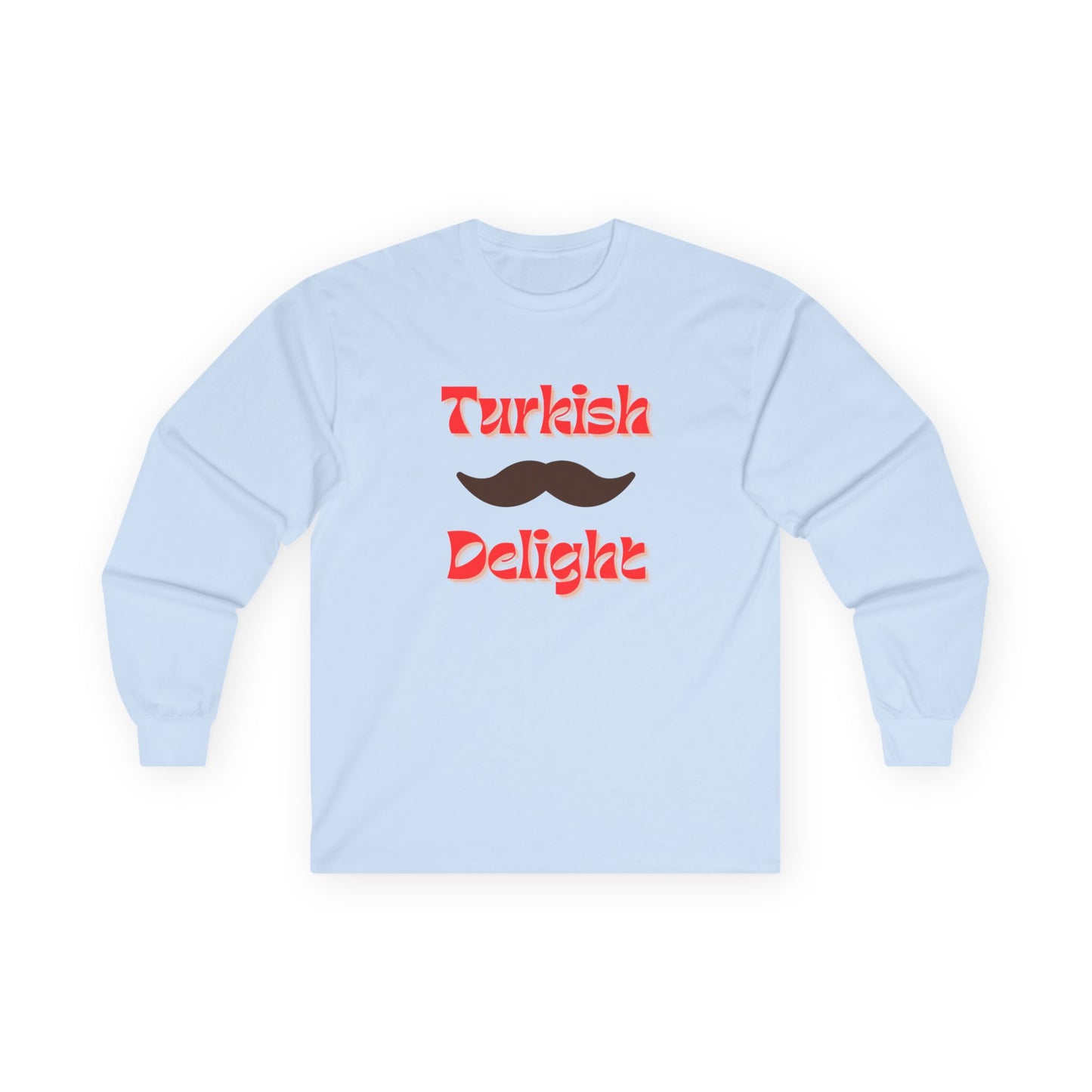 Turkish Delight // Long Sleeve Tee - Fun Unisex Shirt for Food Lovers