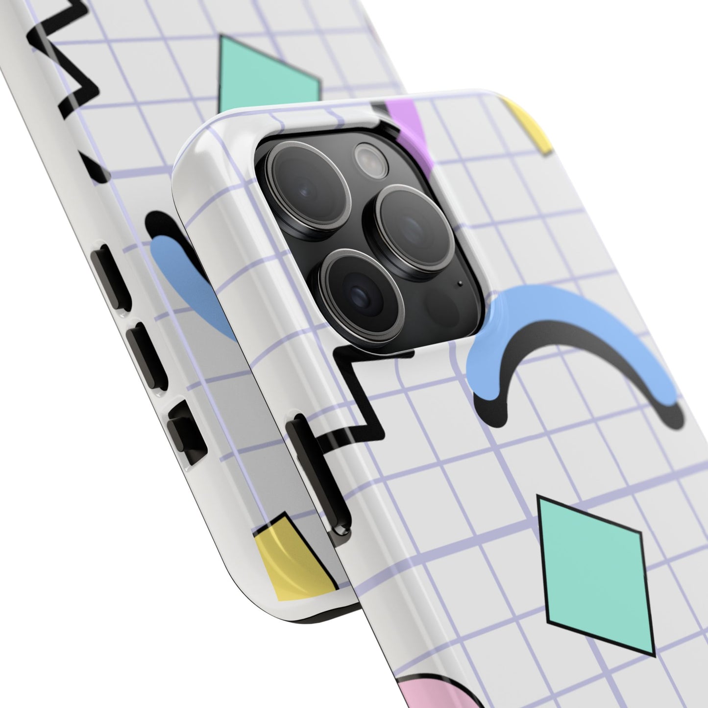 90s Baby Zig Zag and Shapes // iPhone Case
