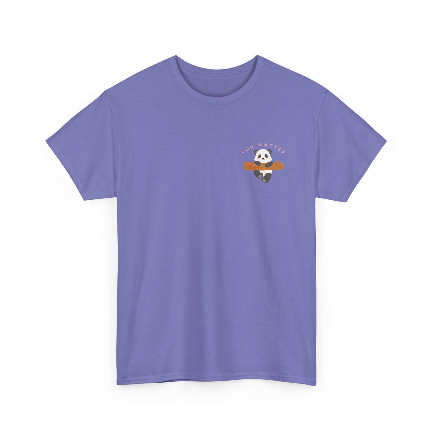 Keep Hangin' On - Panda // Unisex Heavy Cotton Tee -Vibes Graphic Shirt