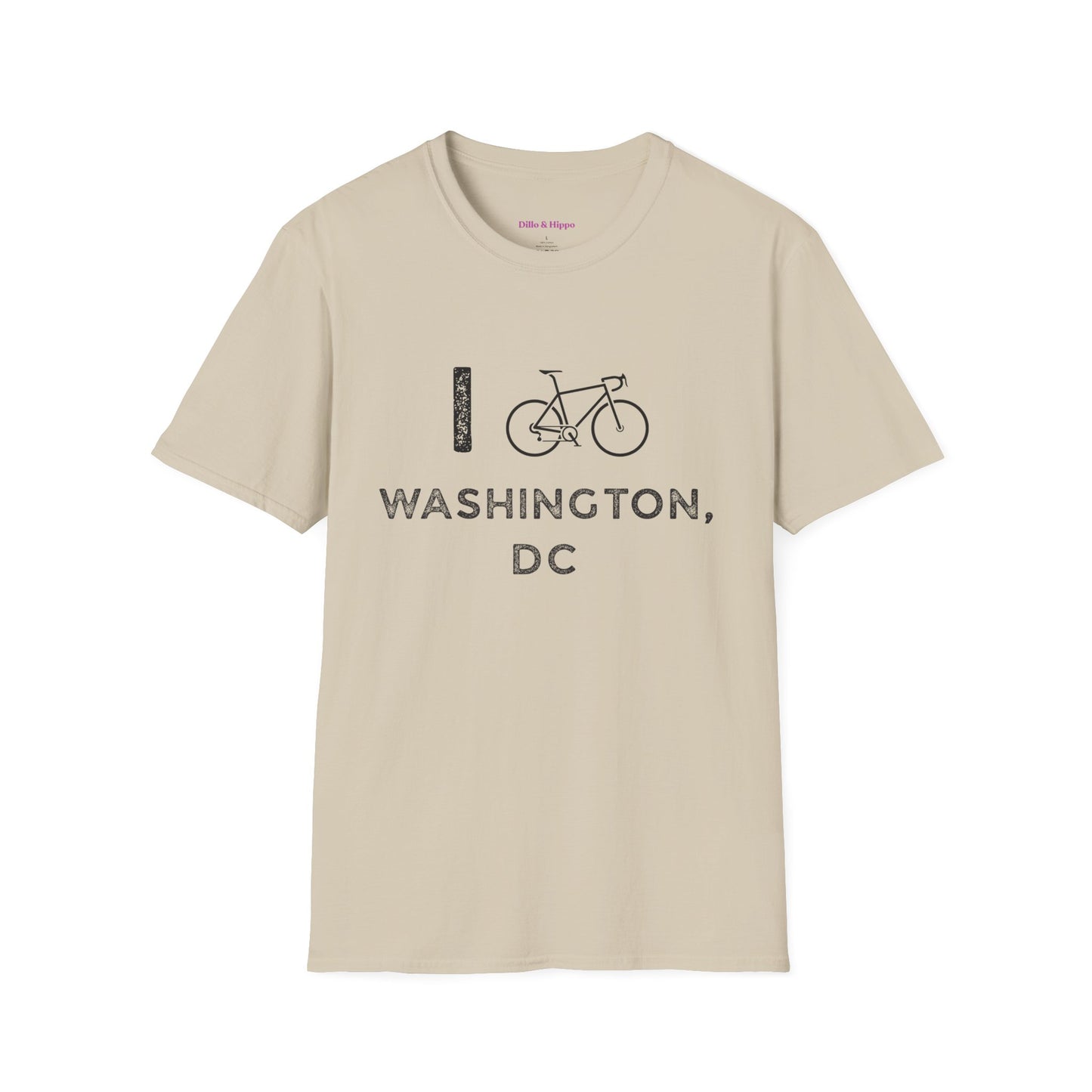 I (Road) Bike Washington, DC // Unisex Softstyle T-Shirt