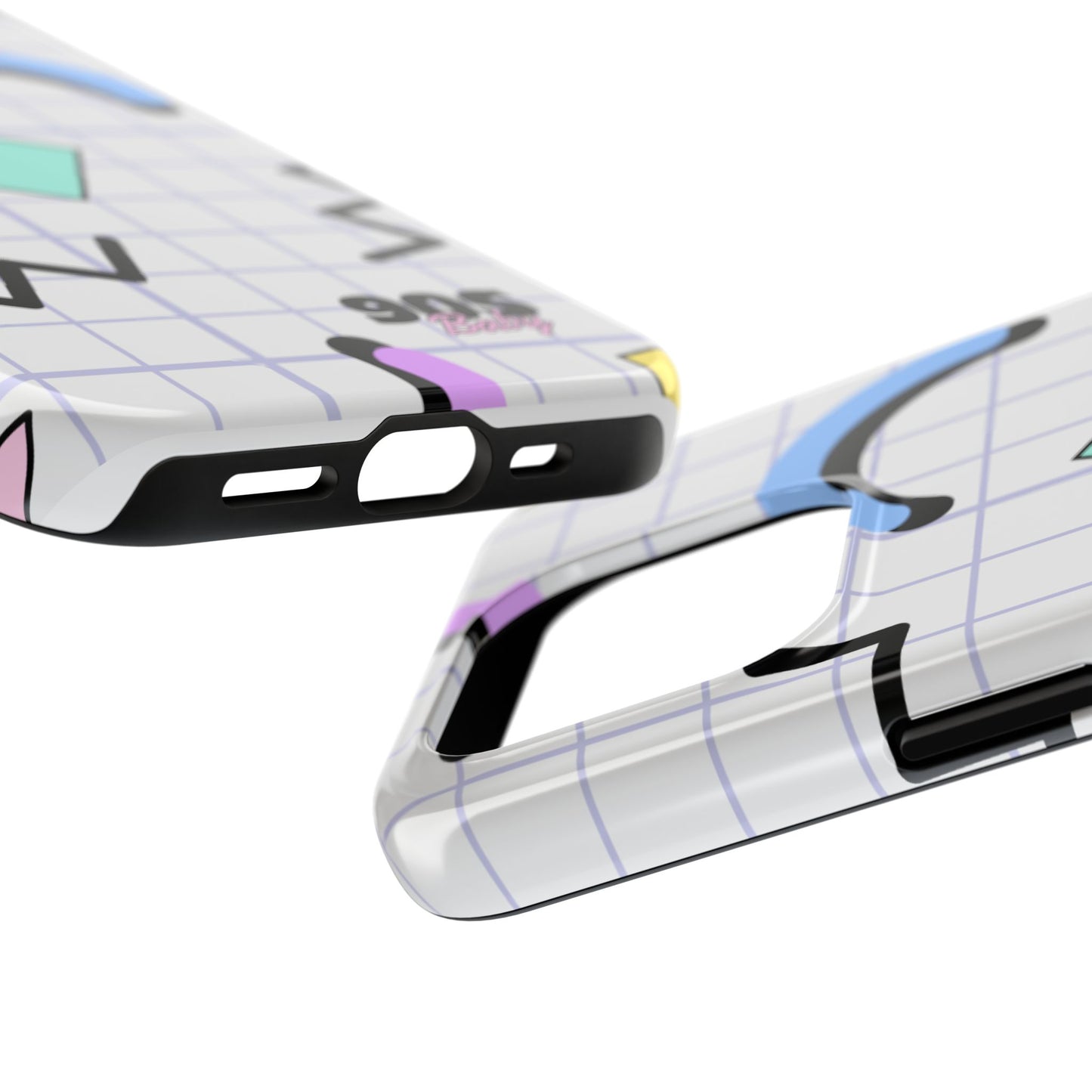 90s Baby Zig Zag and Shapes // iPhone Case
