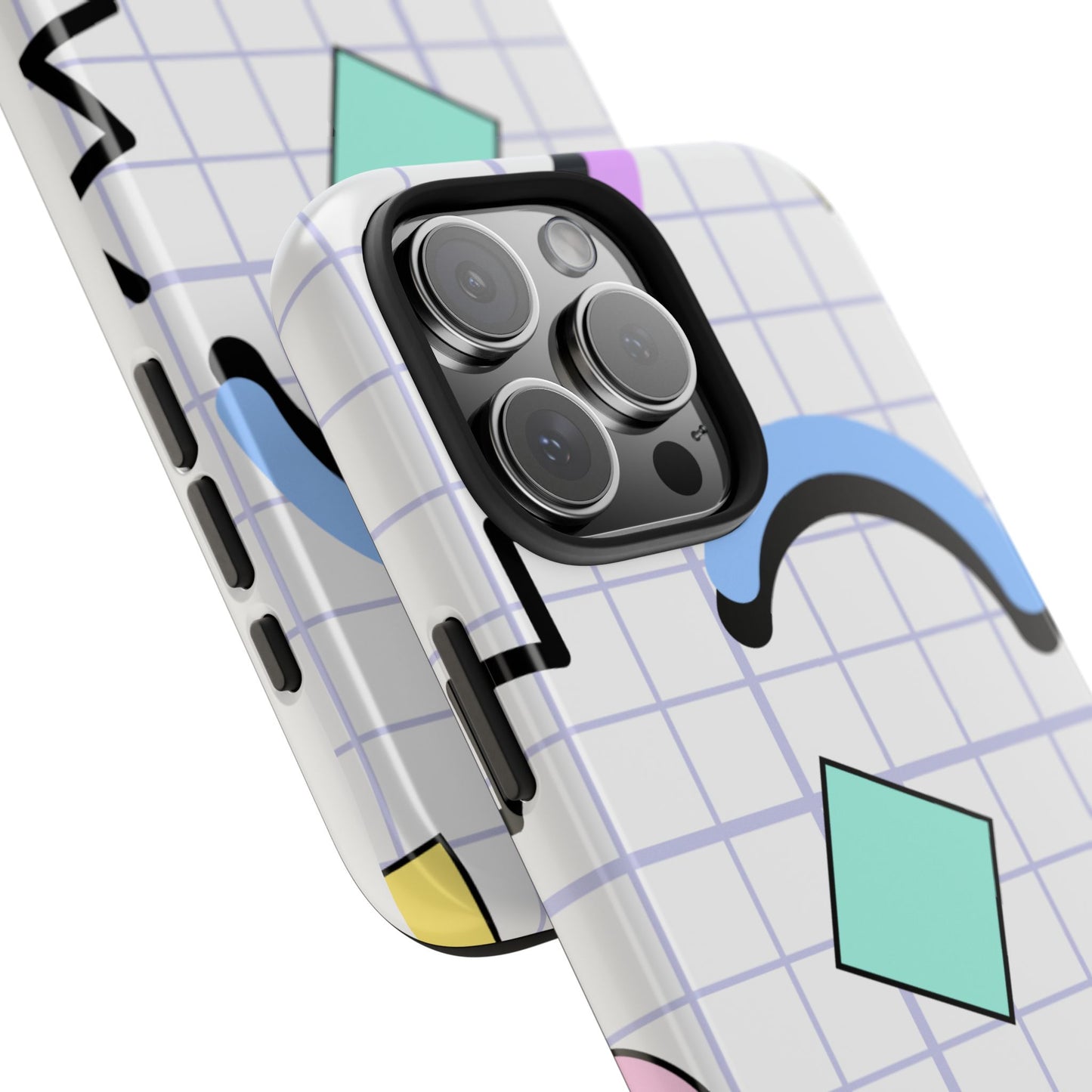 90s Baby Zig Zag and Shapes // iPhone Case