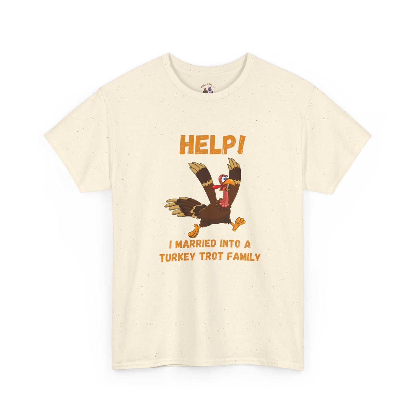 Help! I Married into a Turkey Trot Family // Unisex Jersey Short Sleeve Tee