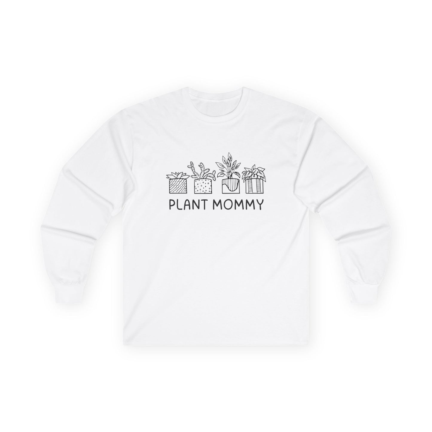 Plant Mommy // Unisex Ultra Cotton Long Sleeve Tee - Perfect Gift for Plant Lovers