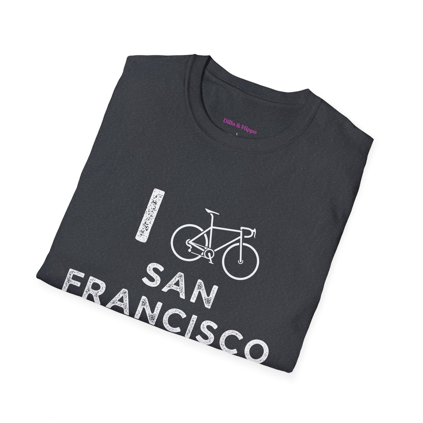 I (Road) Bike San Francisco // Unisex Softstyle T-Shirt