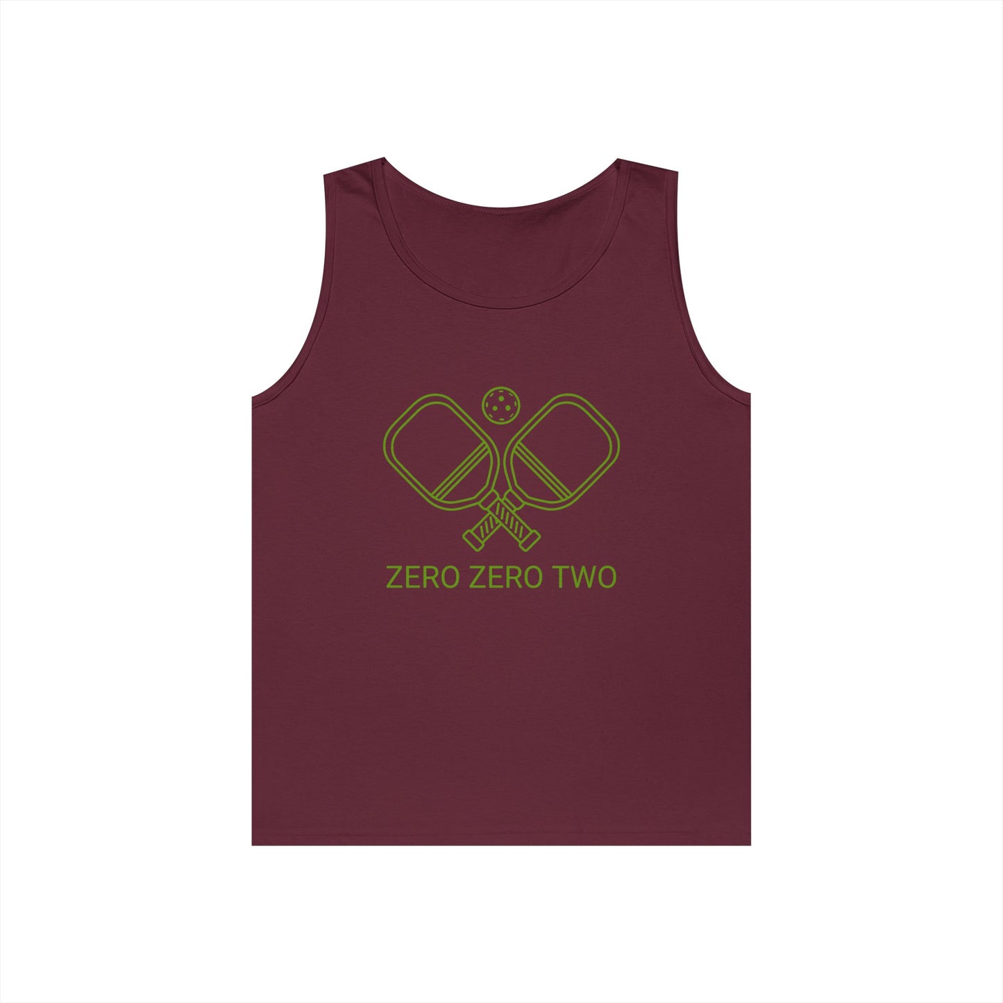 Zero Zero Two Pickleball // Unisex Heavy Cotton Tank Top