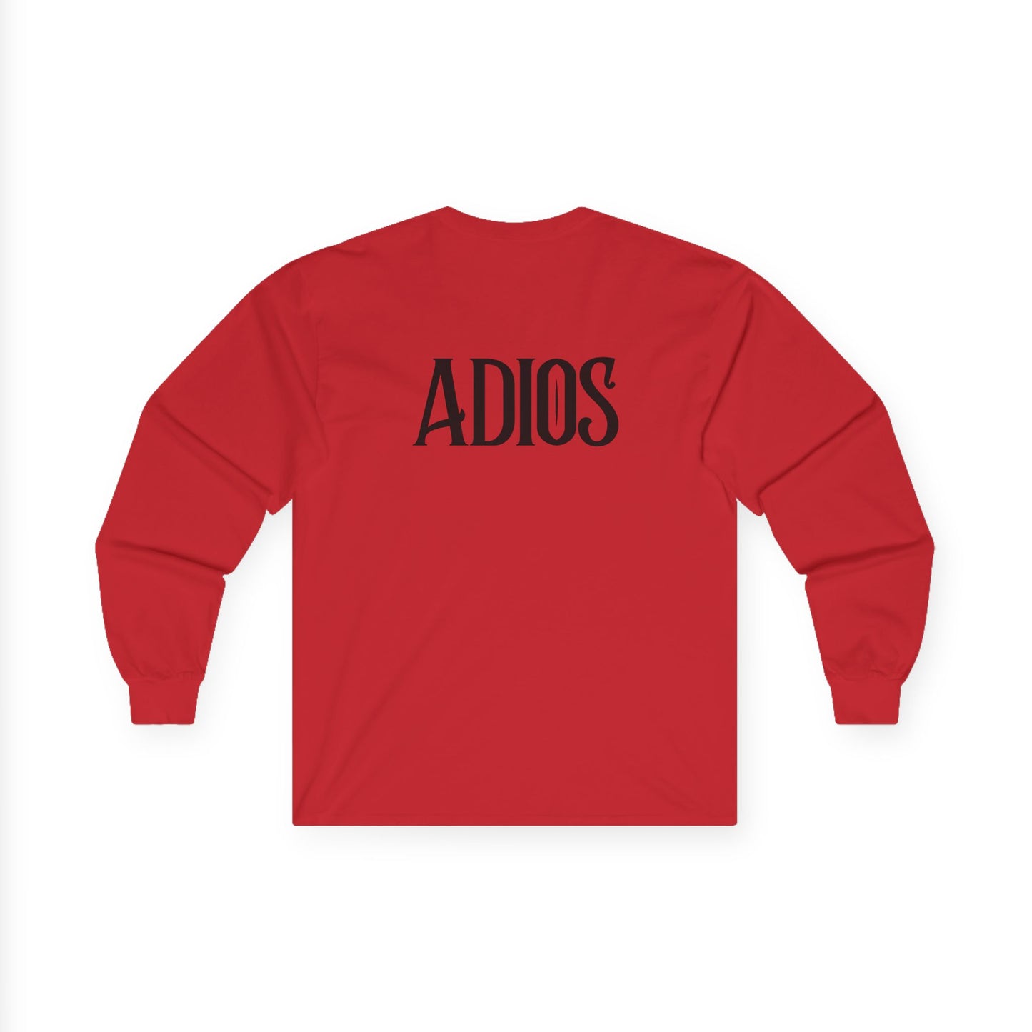 Howdy & Adios // Unisex Long Sleeve Tee | Casual Cotton Top for Friends & Farewells