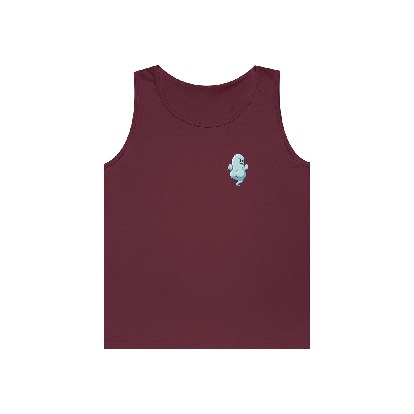Power Bottom Autumn- Blue Ghost // Playful Tank Top for Unisex