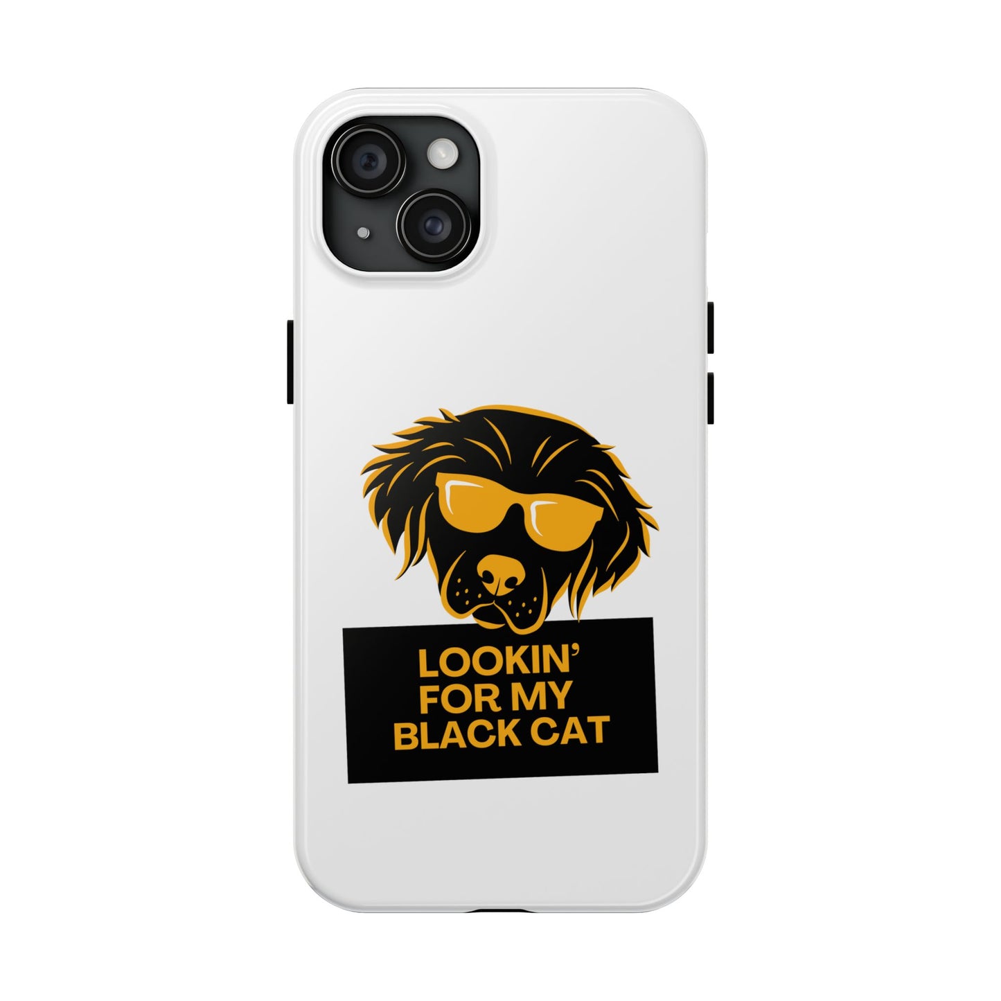 Lookin' For My Black Cat // Phone Case