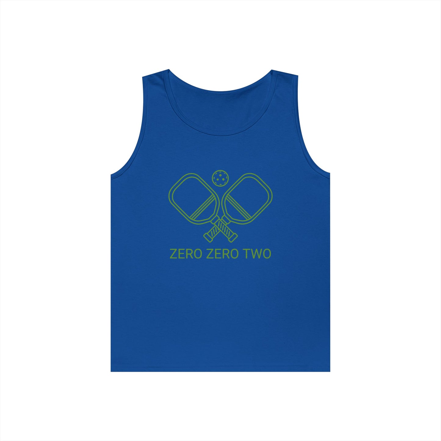 Zero Zero Two Pickleball // Unisex Heavy Cotton Tank Top