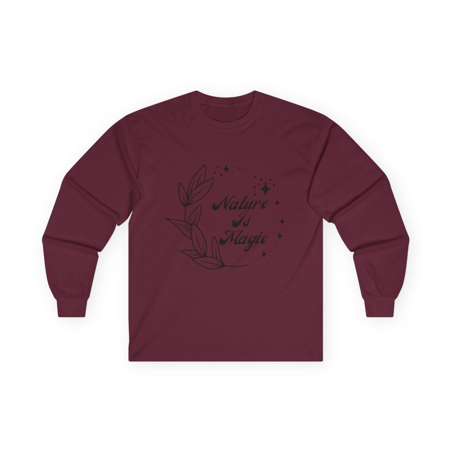 Nature is Magic // Unisex Ultra Cotton Long Sleeve Tee - Embrace Nature's Beauty