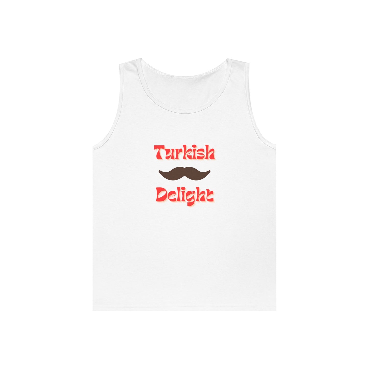 Turkish Delight // Unisex Heavy Cotton Tank Top - Fun & Cozy Summer Apparel
