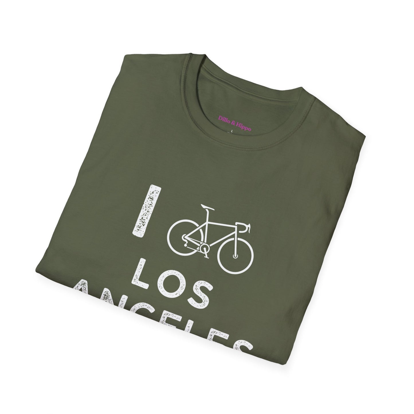 I (Road) Bike Los Angeles // Unisex Softstyle T-Shirt