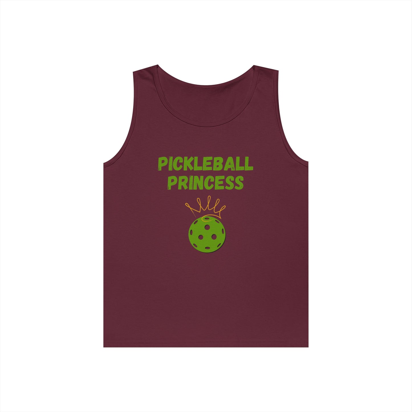 Pickleball Princess // Unisex Heavy Cotton Tank Top
