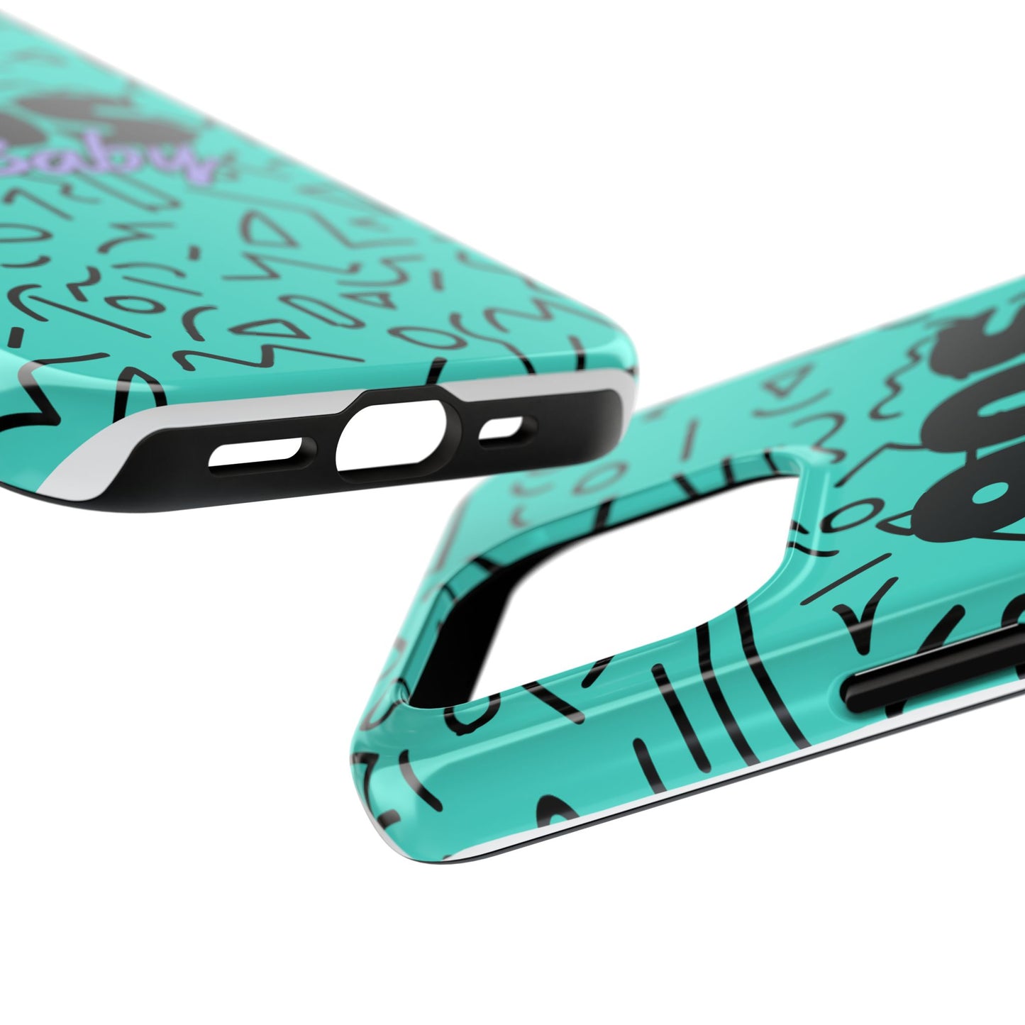 90s Baby Turquoise // iPhone Case