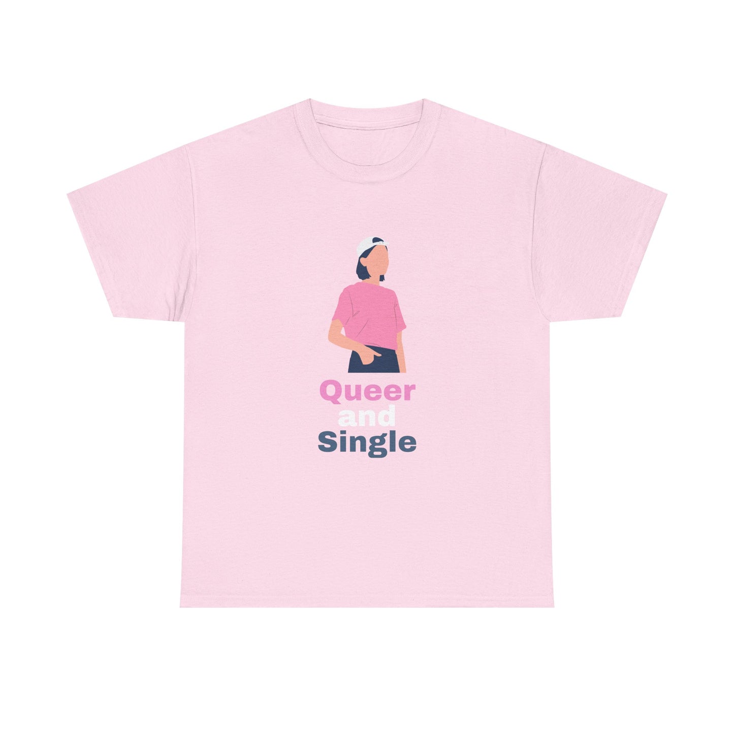 Queer and Single // Short Sleeve Tee