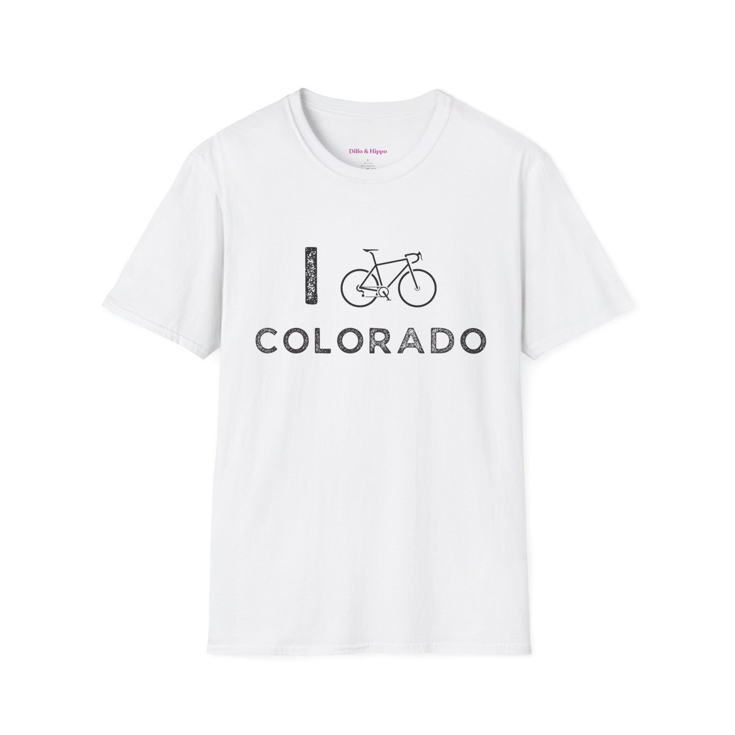 I (Road) Bike Colorado // Unisex Softstyle T-Shirt