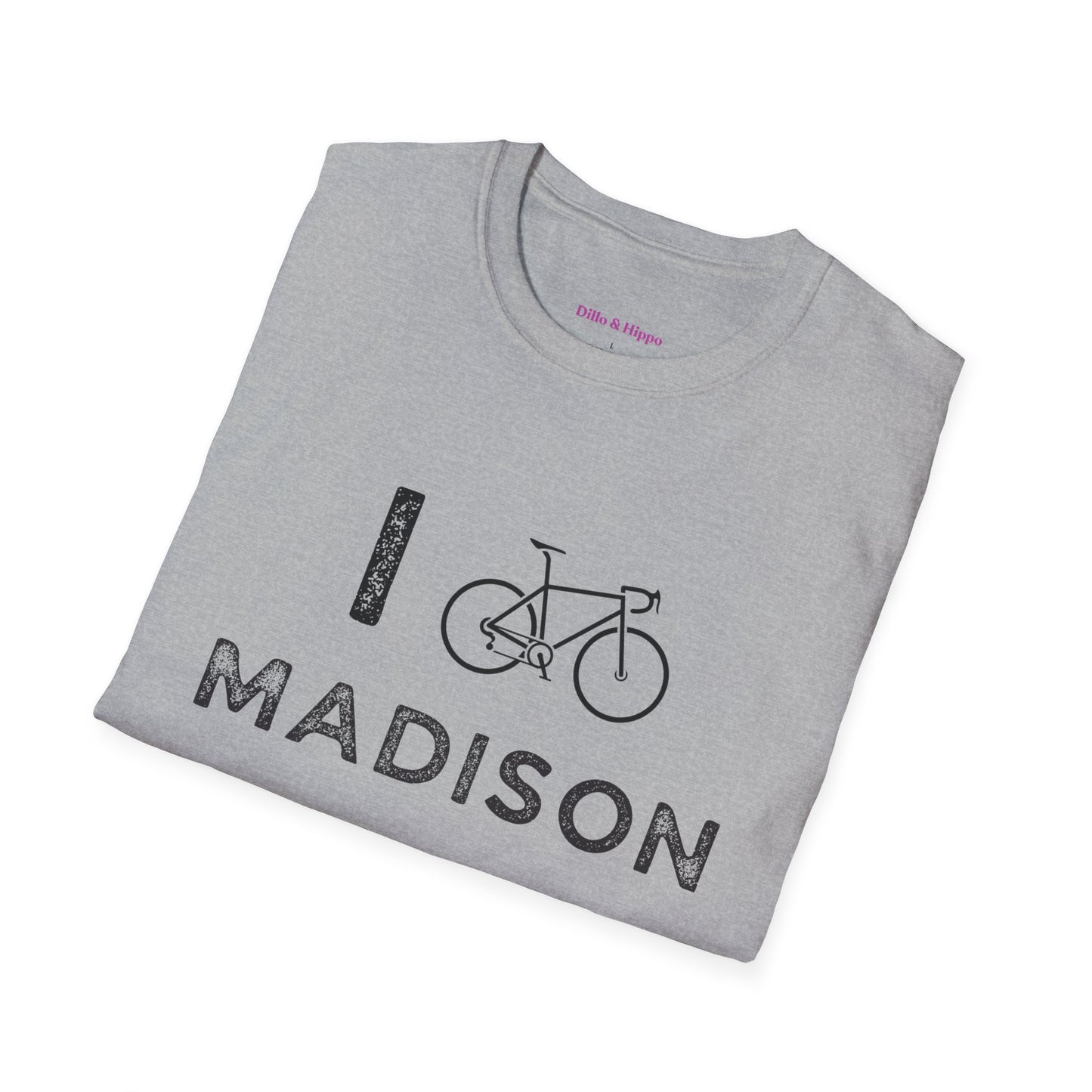 I (Road) Bike Madison // Unisex Softstyle T-Shirt