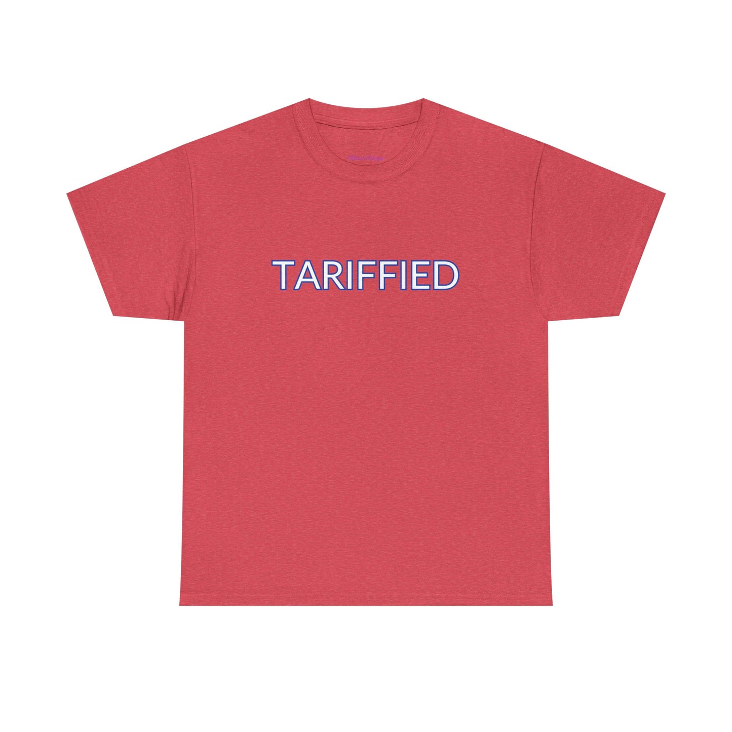 Tarrified // Unisex Heavy Cotton Tee - Scary Economy Statement Shirt
