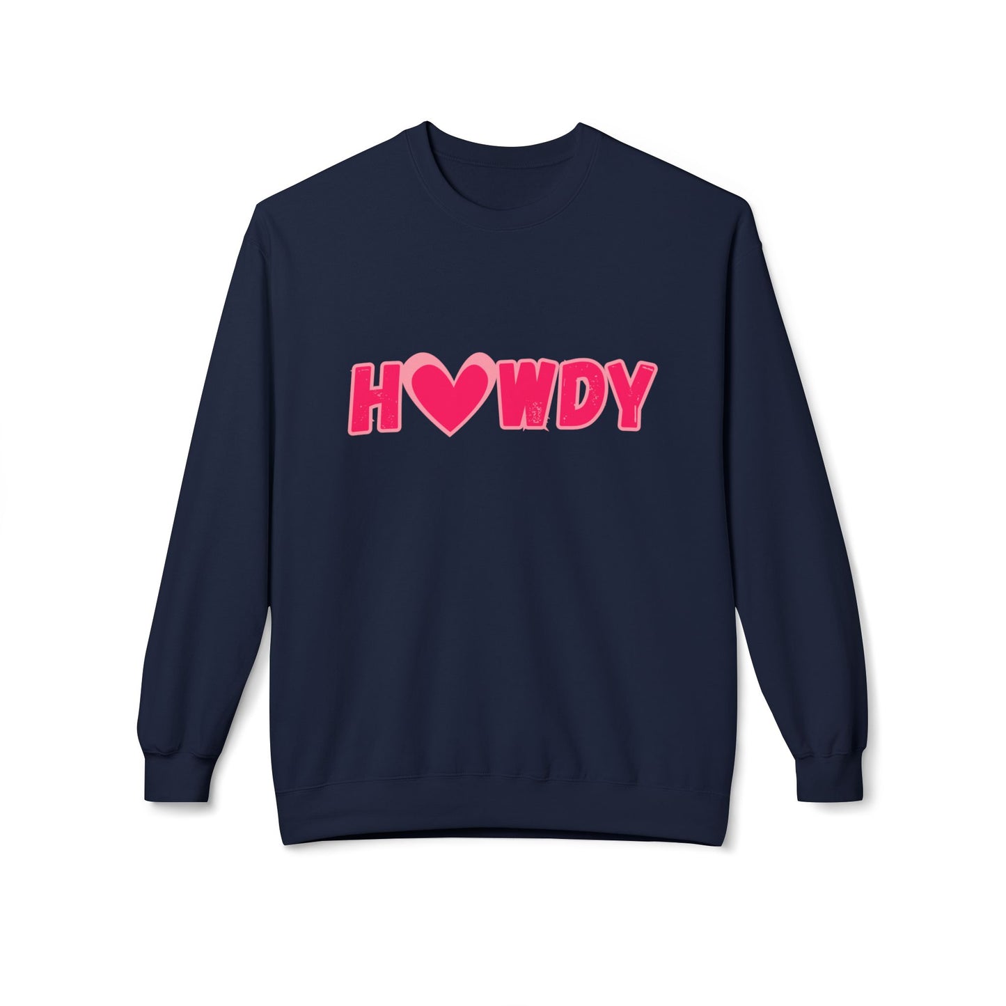 H<3Wdy // Unisex Midweight Softstyle Fleece Crewneck Sweatshirt