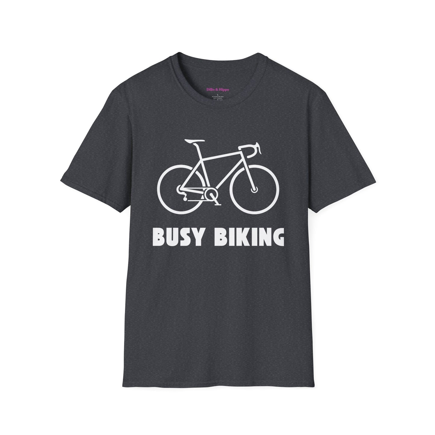 Busy (Road) Biking // Unisex Softstyle T-Shirt