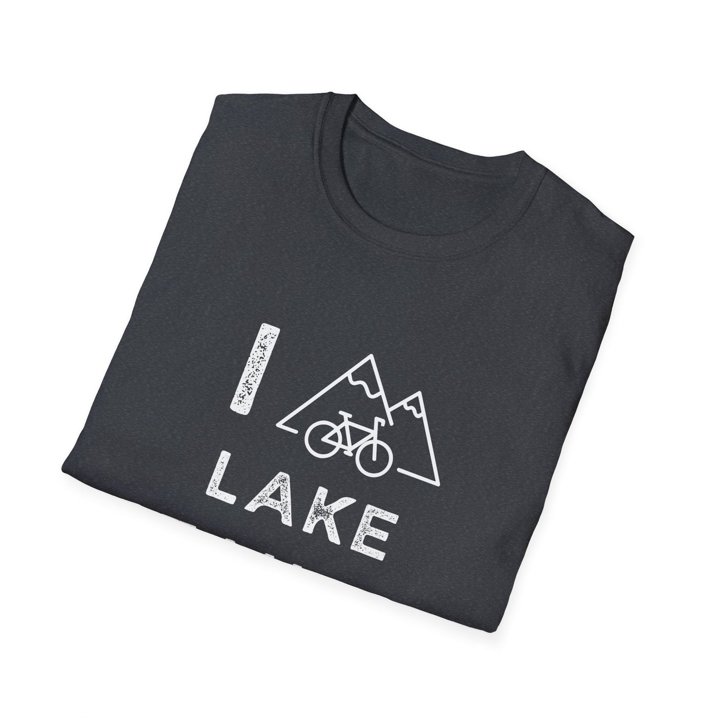 I (Mountain) Bike Lake Tahoe // Unisex Softstyle T-Shirt