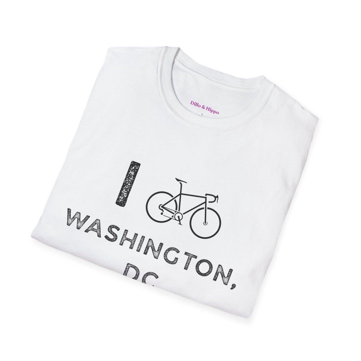 I (Road) Bike Washington, DC // Unisex Softstyle T-Shirt