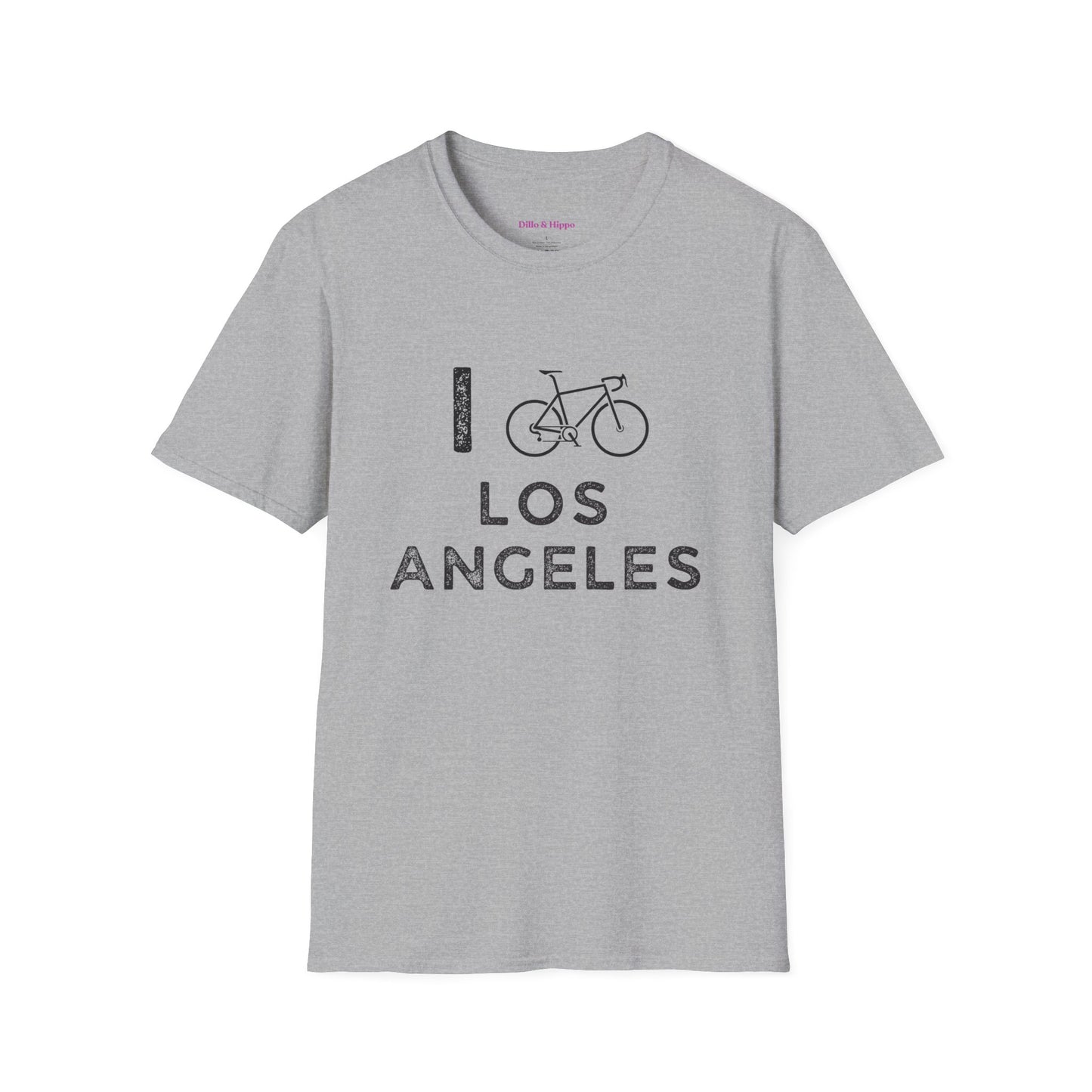 I (Road) Bike Los Angeles // Unisex Softstyle T-Shirt