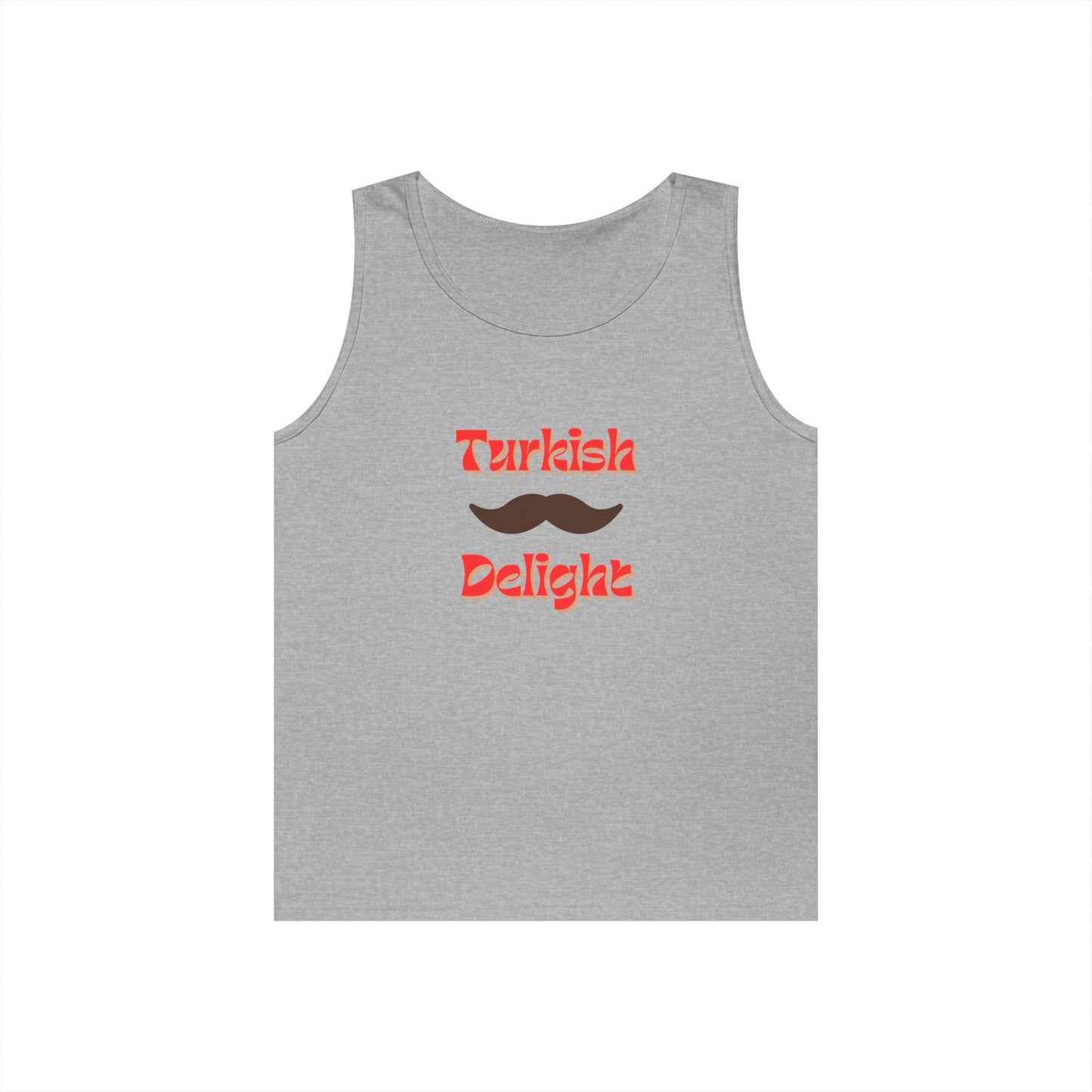 Turkish Delight // Unisex Heavy Cotton Tank Top - Fun & Cozy Summer Apparel