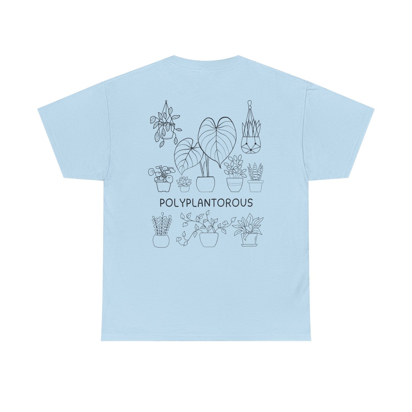 polyPLANTorous // Unisex Heavy Cotton Tee - Perfect for Everyday Comfort