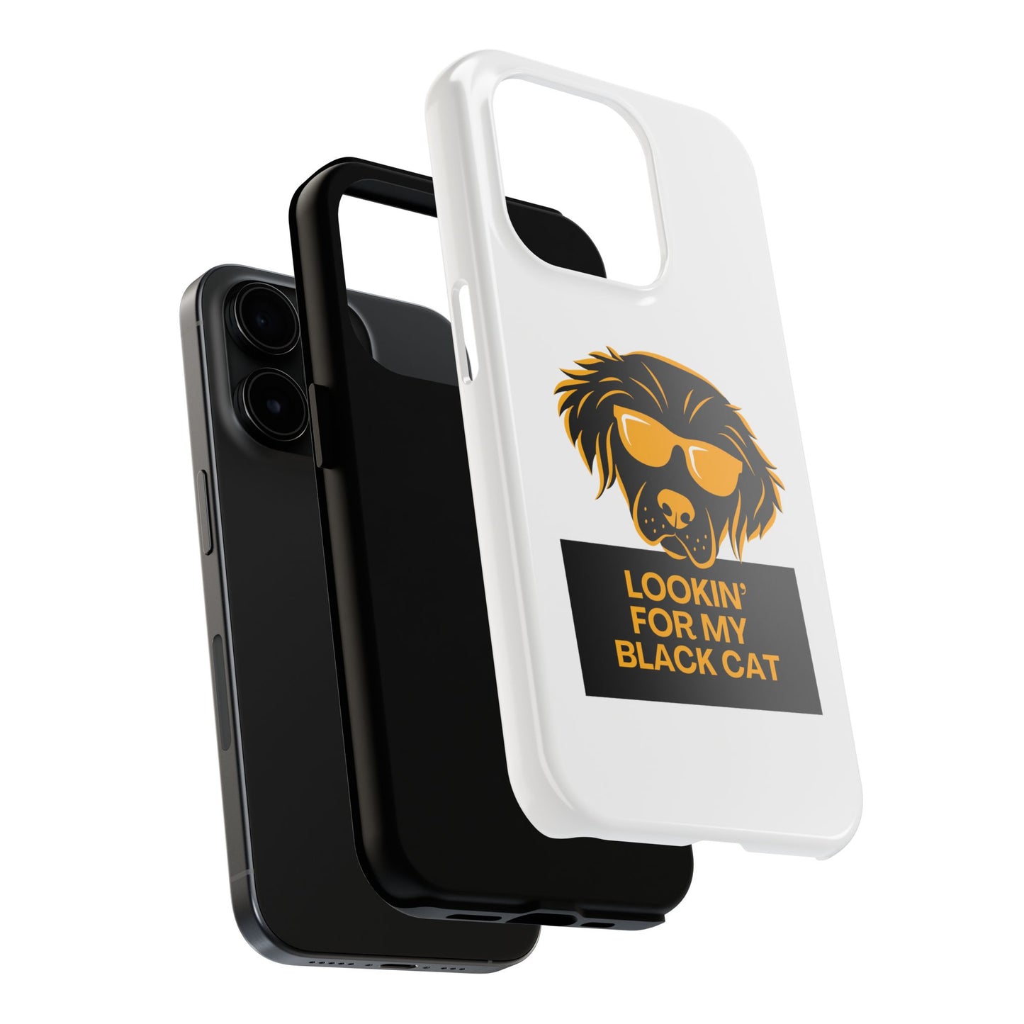 Lookin' For My Black Cat // Phone Case