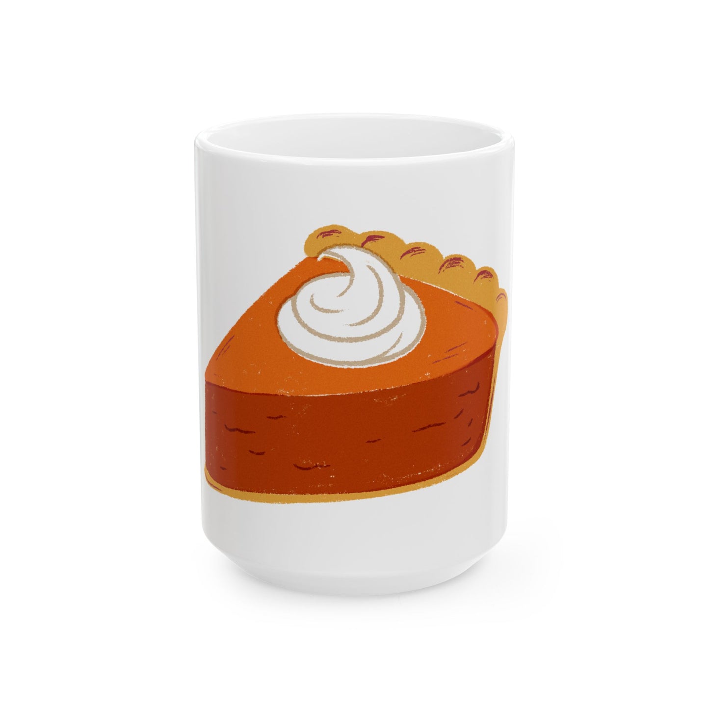 Pie // Ceramic Mug, (11oz, 15oz)