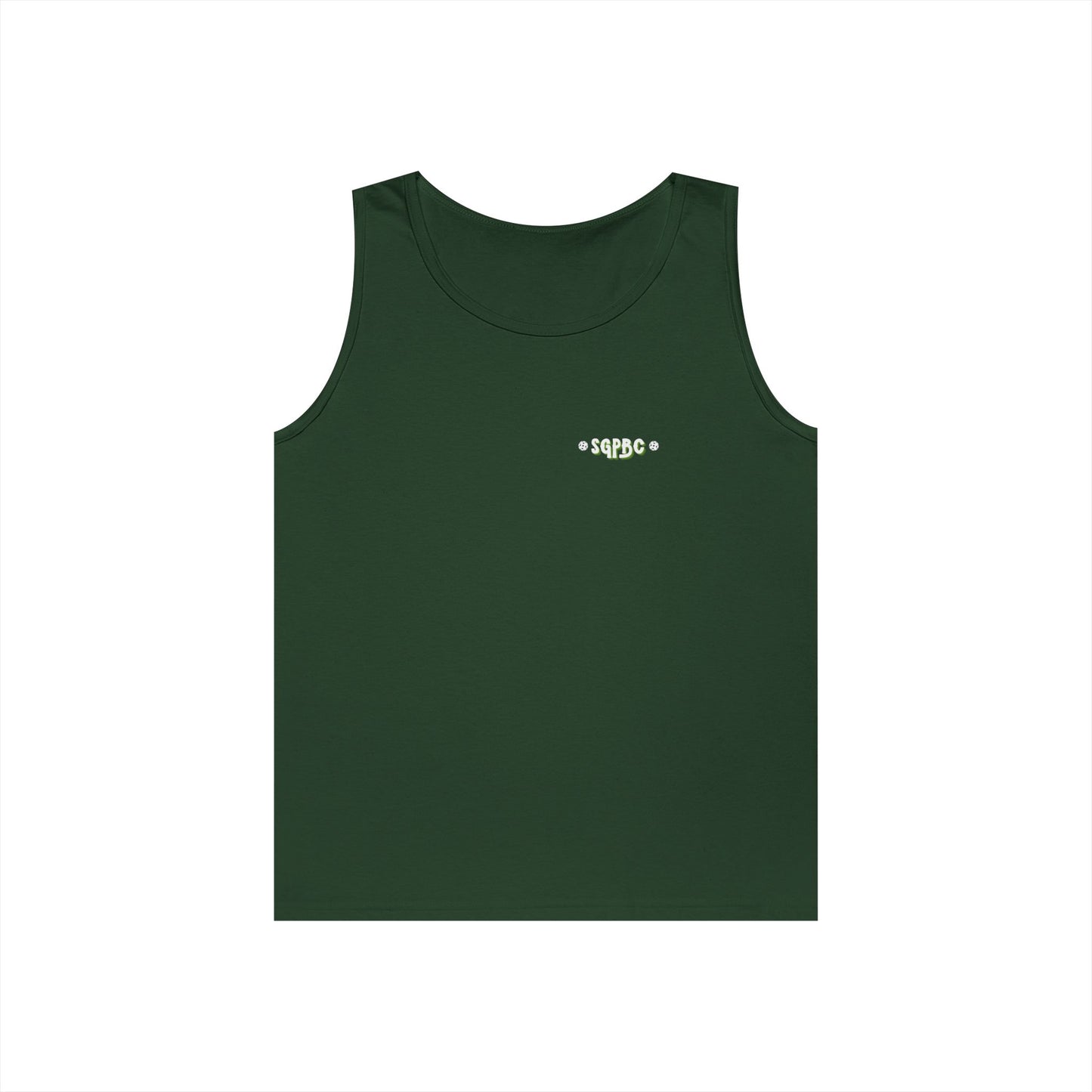 SGPBC // White // Unisex Heavy Tank Top