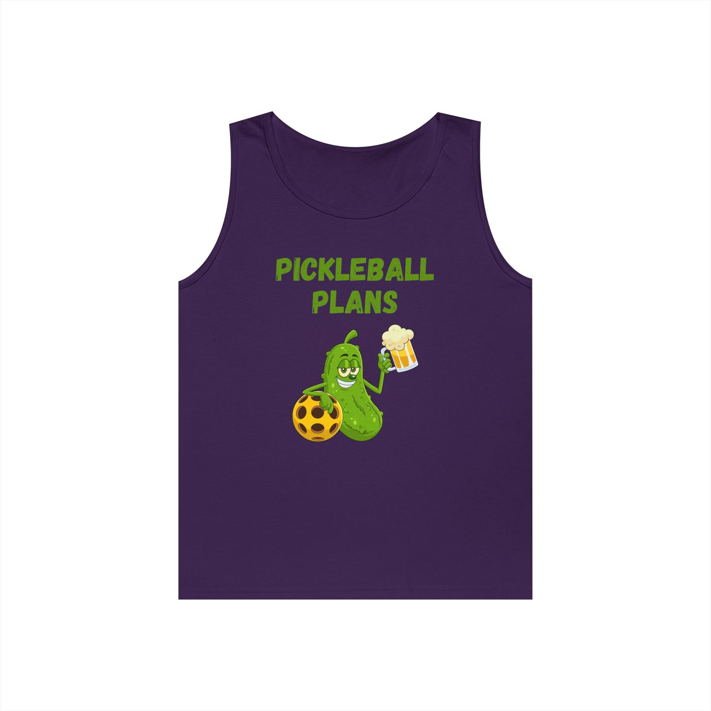 Pickleball Plans // Unisex Heavy Cotton Tank Top