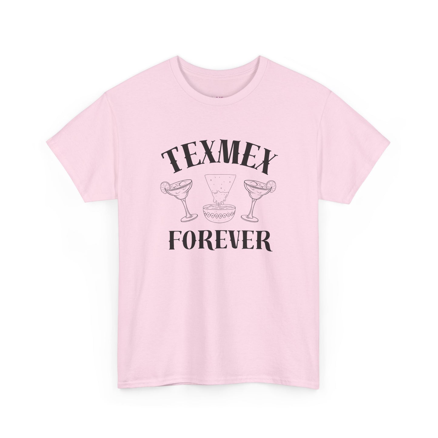 Tex-Mex Forever - Ritas & Queso // Unisex Heavy Cotton Tee - Fun Casual T-Shirt for Food Lovers