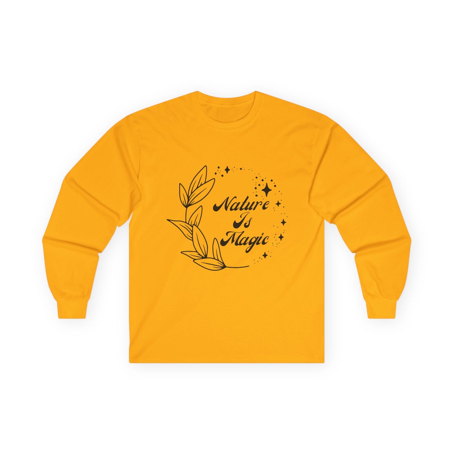 Nature is Magic // Unisex Ultra Cotton Long Sleeve Tee - Embrace Nature's Beauty
