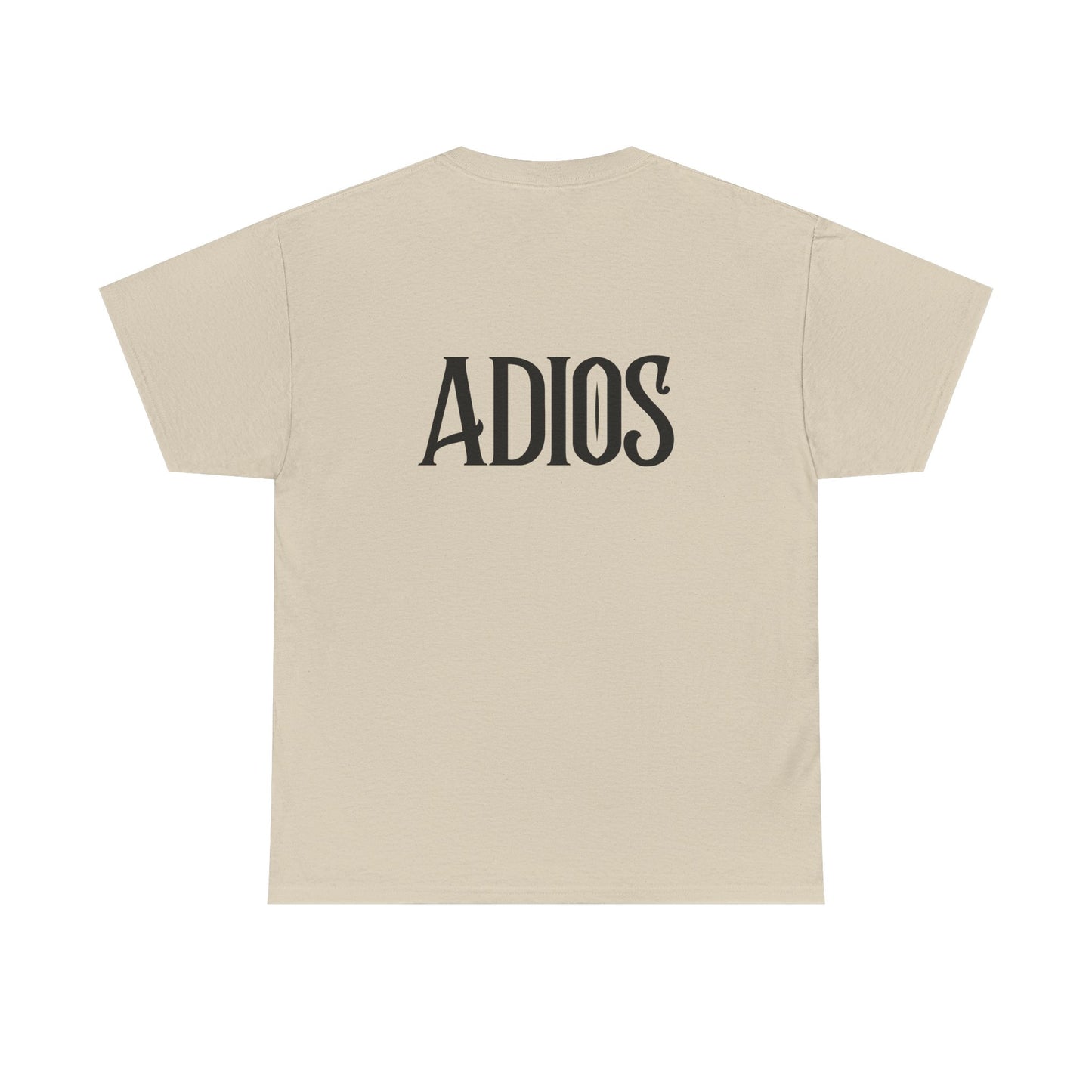 Howdy & Adios // Unisex Heavy Cotton Tee - Casual Statement Shirt
