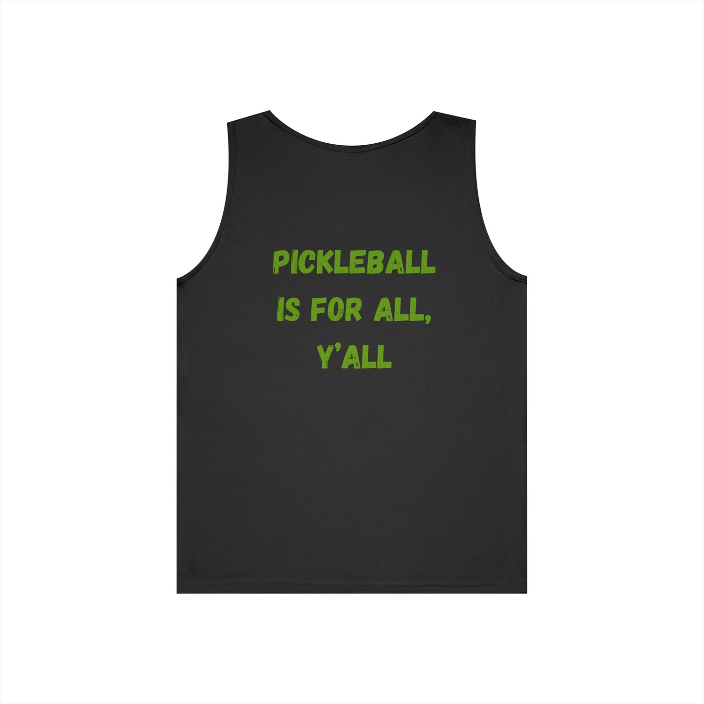 Pickleball is for All, Y'all // Unisex Heavy Cotton Tank Top