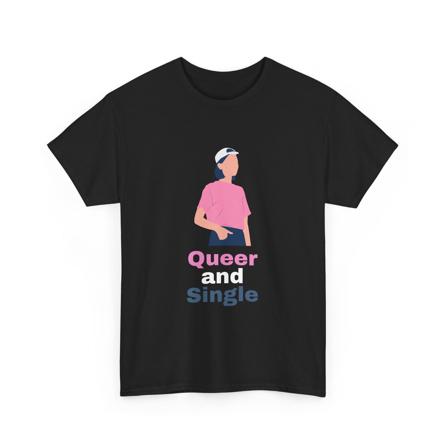 Queer and Single // Short Sleeve Tee