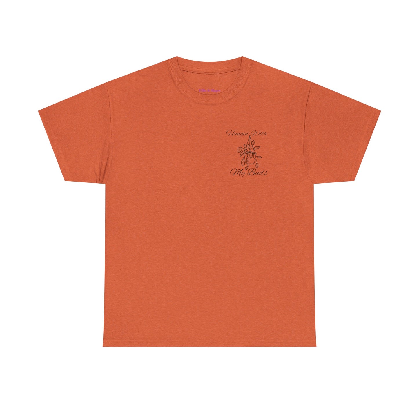 Hangin' With My Buds // Unisex Heavy Cotton Tee - Perfect for Everyday Comfort