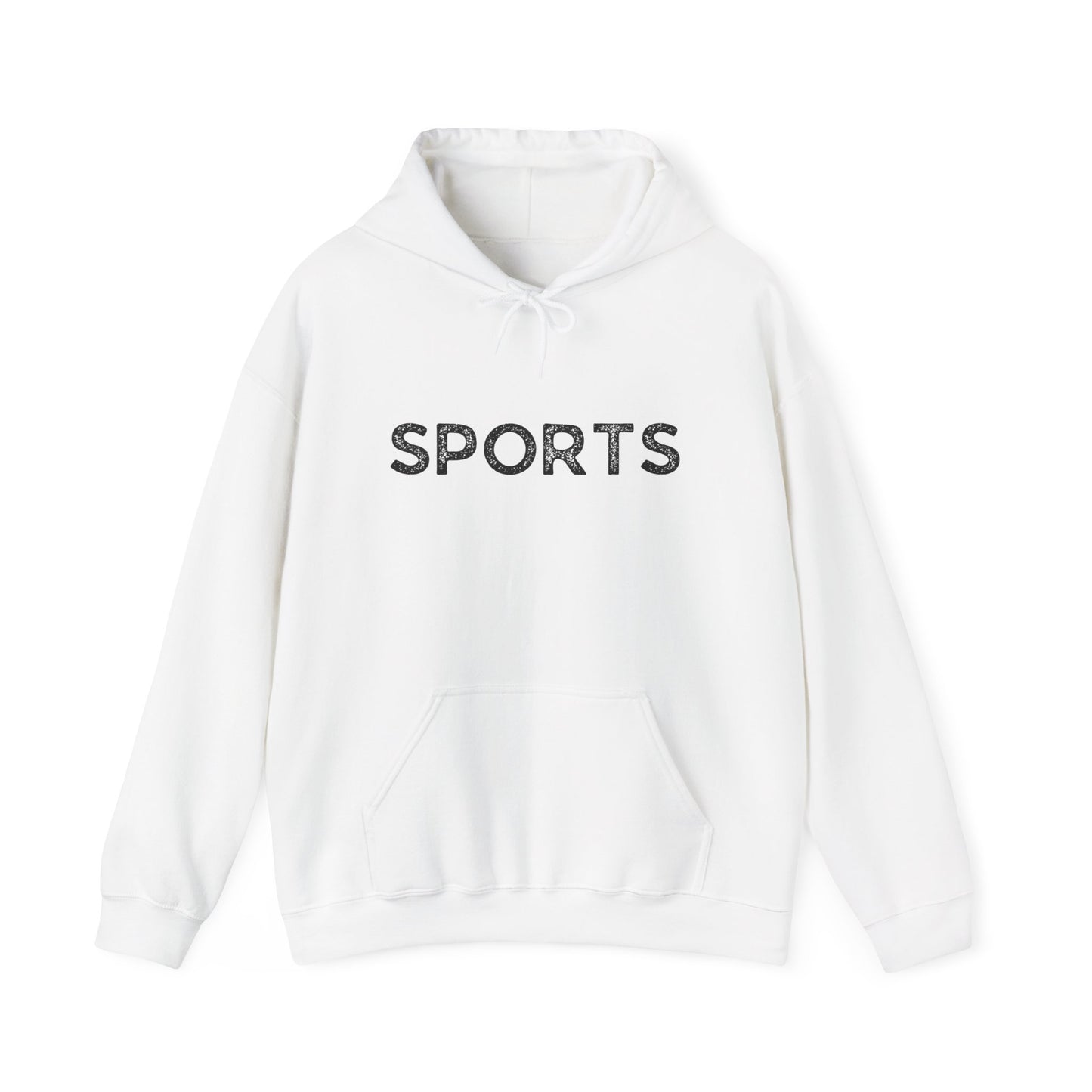 Sports // Unisex Heavy Blend™ Hooded Sweatshirt - Black Text