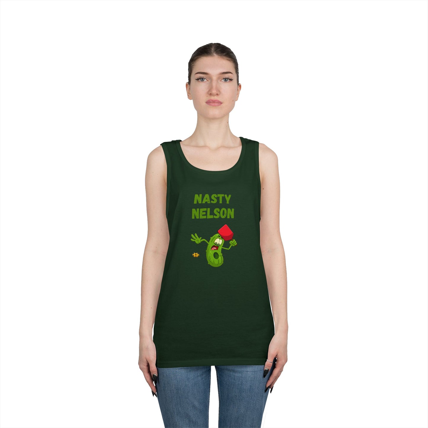 Pickleball // Nasty Nelson // Unisex Heavy Cotton Tank Top