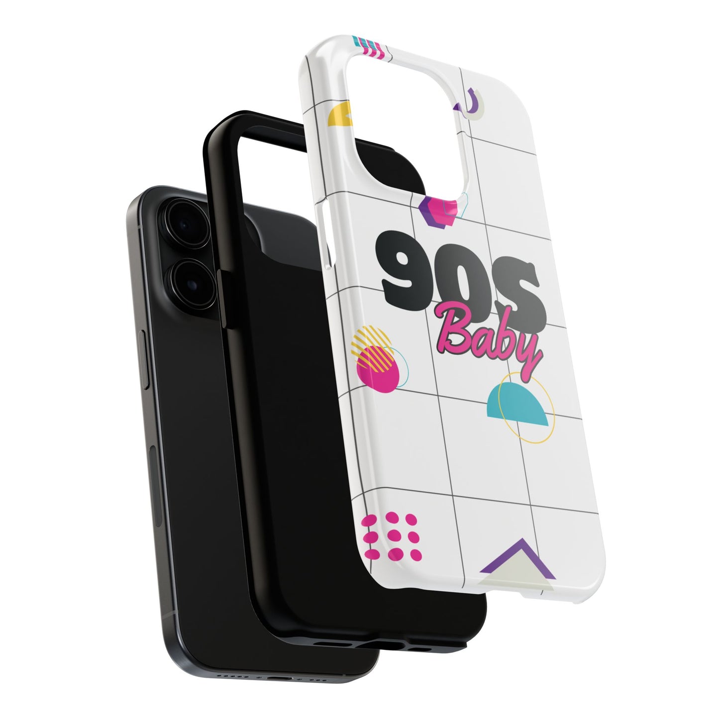 90s Baby Bright Colors // iPhone Case