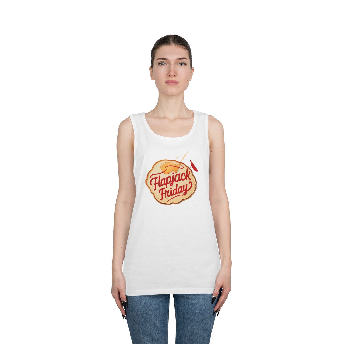 Flapjack Friday // Unisex Heavy Cotton Tank Top