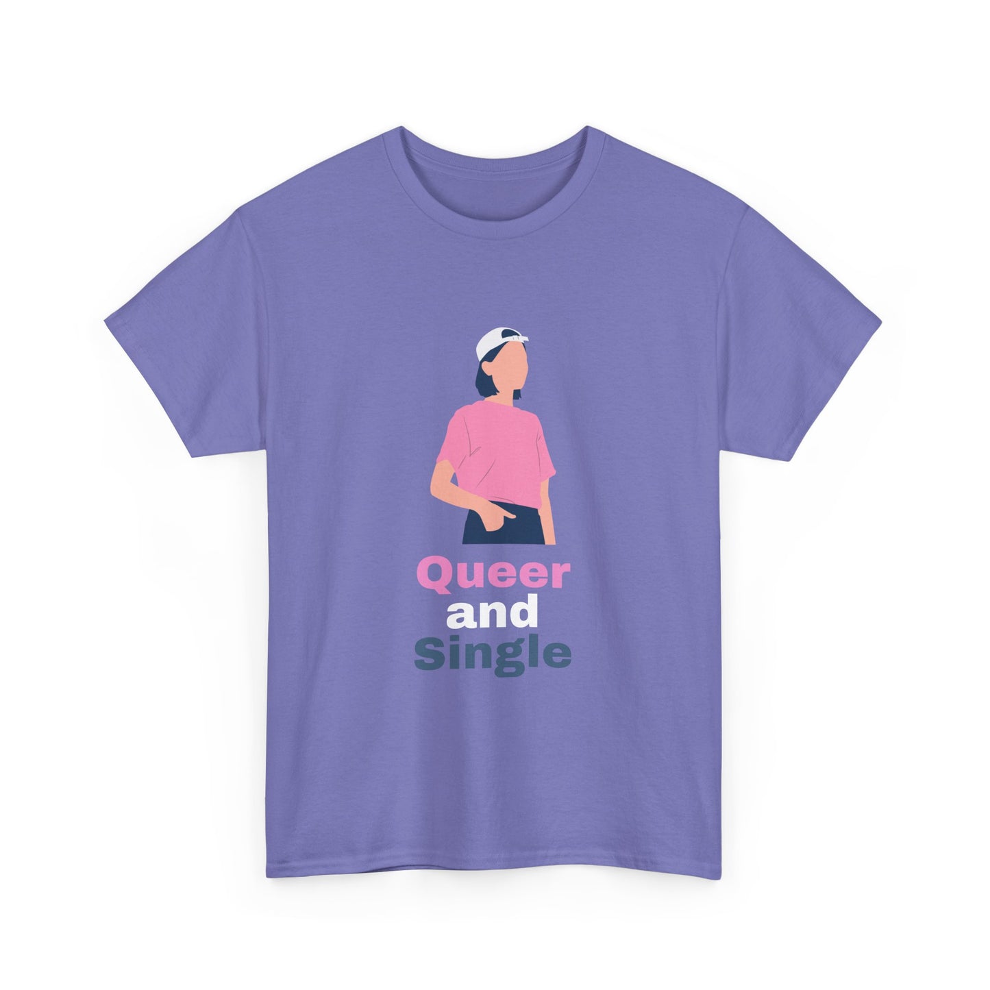 Queer and Single // Short Sleeve Tee