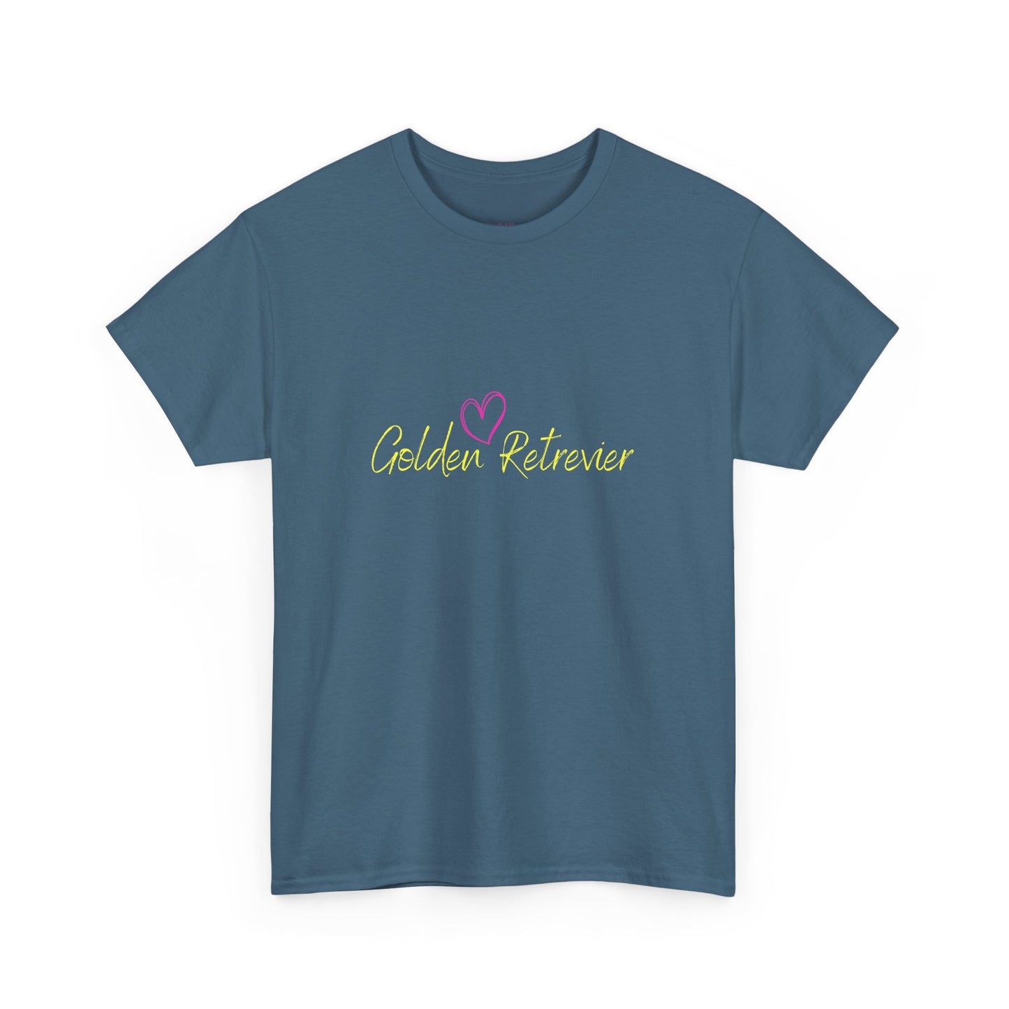 Golden Retriever Woofin' For My Black Cat // Unisex Heavy Cotton Tee - Relationship Dynamics